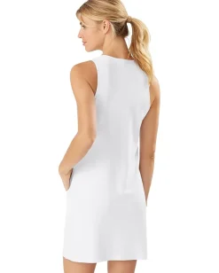 Tommy Bahama Swimwear|Swimsuits & Cover-Ups<Color-Block Lace-Up Spa Dress White