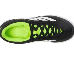 adidas Kids Copa League Indoor Cleats (Little Kid/Big Kid) Black/White/Lucid Lemon