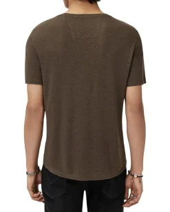 John Varvatos Cording Peace Tee KG6971F25 Teakwood Online