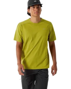 Activewear|T-Shirts|Arc'teryx Cormac Crew Short Sleeve Olive Moss Heather