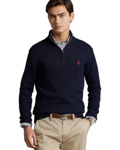 Polo Ralph Lauren Cotton 1/4 Zip Sweater