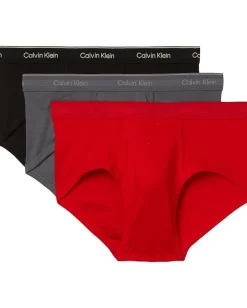 Activewear|Calvin Klein Underwear Cotton Classics 3-Pack Brief Turbulence /Adrenaline Rush/Black