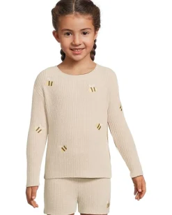 Barefoot Dreams Kids Clothing<Cozychic Ultra Lite® Toddler Bee Set(Toddler) Stone