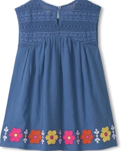 Clothing|Hatley Kids Crochet Bodice Dress (Toddler/Little Kid/Big Kid) Persian Jewel