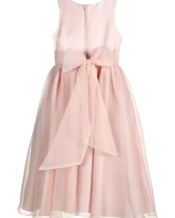 Us Angels Crystal Band Dress (Little Kids) Blush Pink Clearance