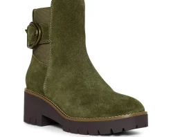 Blondo Boots|Boots<Dakota Waterproof Olive Suede