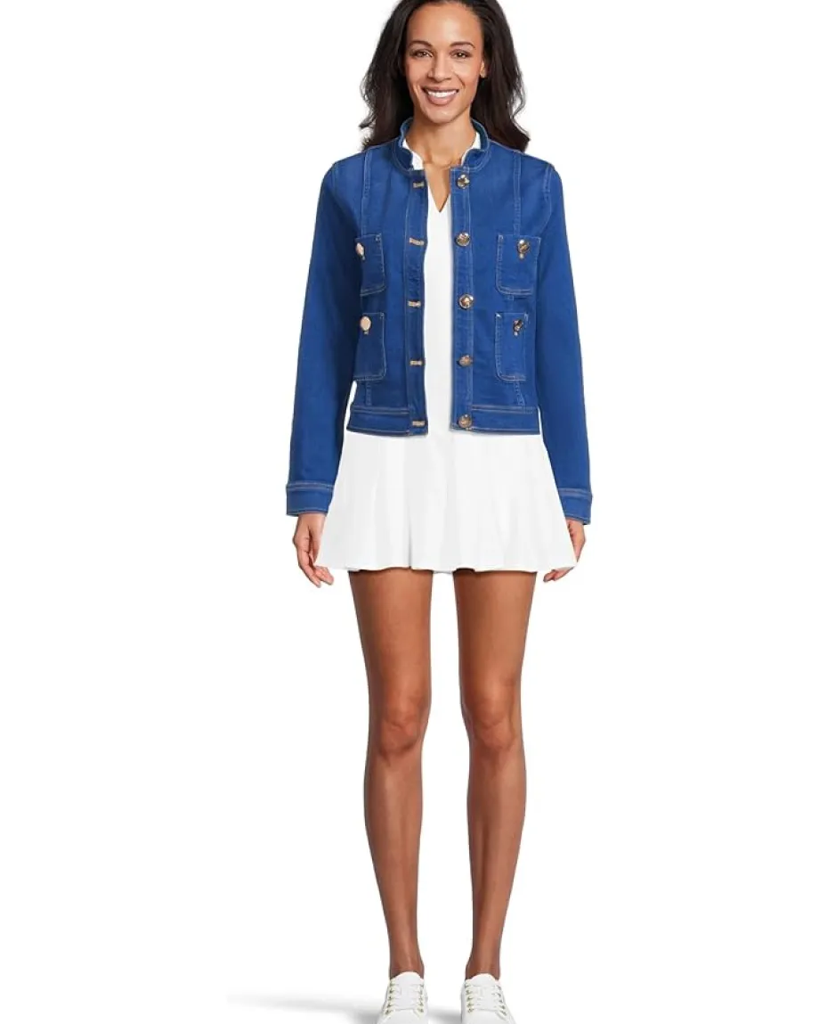 Activewear|Dresses|Lilly Pulitzer Dania Pleated Dress Upf 50 Resort White