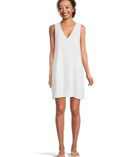 Dresses|Dresses|Splendid Dawson Linen Mini Dress White