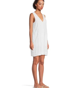 Dresses|Dresses|Splendid Dawson Linen Mini Dress White