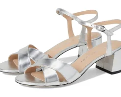 Stuart Weitzman Heels|Sandals<Dayna Block 50 Silver
