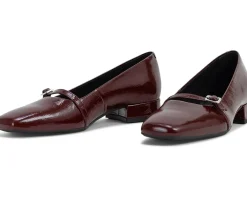 Vagabond Shoemakers Flats<Debbi Ballerina Block-Heel Cherry