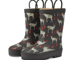 Shoes|Western Chief Kids Deer Plaid Rain Boots (Toddler/Little Kid) Brown