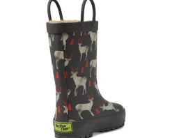 Shoes|Western Chief Kids Deer Plaid Rain Boots (Toddler/Little Kid) Brown