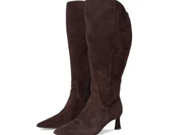 Boots|Boots|Naturalizer Deesha- Extra Wide Calf Boots Mahogany Suede
