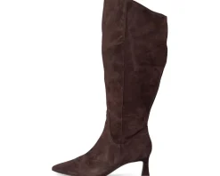 Boots|Boots|Naturalizer Deesha- Extra Wide Calf Boots Mahogany Suede