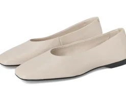 Flats|Vagabond Shoemakers Delia Leather Flat Off-White