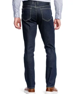 Activewear|Jeans|Johnston & Murphy Denim Jeans in Dark Wash