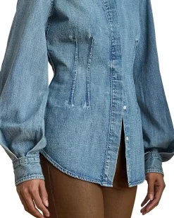 Women Lauren Ralph Lauren Denim Shirt