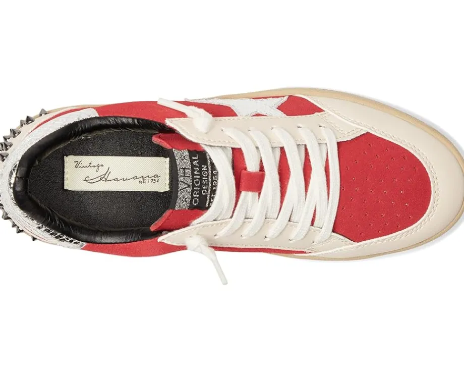 Sneakers|Sneakers|Vintage Havana Denisse Nude/Red Studded