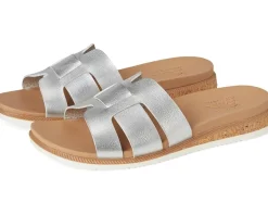 BOBS from SKECHERS Sandals|Sandals<Desert Kiss Low - Peak Look Silver