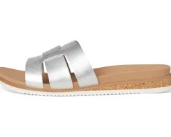 BOBS from SKECHERS Sandals|Sandals<Desert Kiss Low - Peak Look Silver