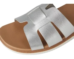 BOBS from SKECHERS Sandals|Sandals<Desert Kiss Low - Peak Look Silver