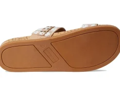 Lucky Brand Sandals|Sandals<Dineesa Studded Two Band Flat Sandals Natural