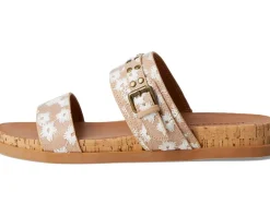 Lucky Brand Sandals|Sandals<Dineesa Studded Two Band Flat Sandals Natural