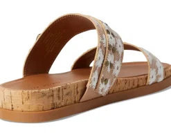 Lucky Brand Sandals|Sandals<Dineesa Studded Two Band Flat Sandals Natural