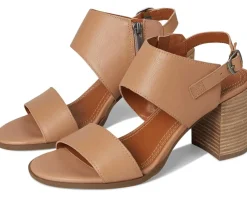 Lucky Brand Heels|Sandals<Dinzin Double Band Heeled Sandals Rhodonite/Ecru