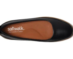 SoftWalk Flats<Disa Black