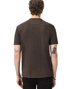 Activewear|T-Shirts|John Varvatos Duke Henley K4463R25 Teakwood
