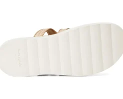 Kate Spade New York Flats<Duo Raffia Sport Sandals Natural