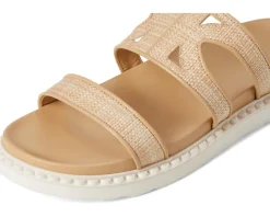 Kate Spade New York Flats<Duo Raffia Sport Sandals Natural