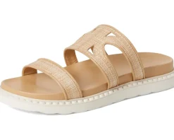 Kate Spade New York Flats<Duo Raffia Sport Sandals Natural