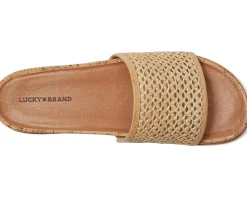 Women Lucky Brand Dylina Woven Band Sandals