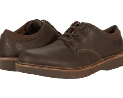 Clarks Eastford Low Dark Brown Leather Best