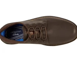 Clarks Eastford Low Dark Brown Leather Best