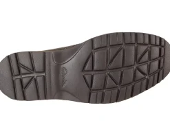 Clarks Eastford Low Dark Brown Leather Best