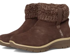 Boots|Boots|SKECHERS Easy Going - Cozy Weather 2 Suede Hands Free Slip-ins Chocolate