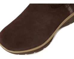 Boots|Boots|SKECHERS Easy Going - Cozy Weather 2 Suede Hands Free Slip-ins Chocolate