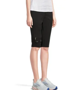 Activewear|Jamie Sadock Ecco Print 18 in. Skort Jet Black
