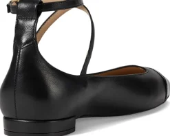 Stuart Weitzman Flats<Eden Strap Flat Black