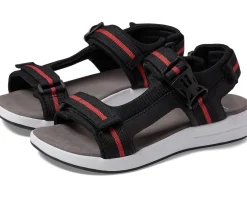 Sandals|Sandals|Propet Eli Black/Red