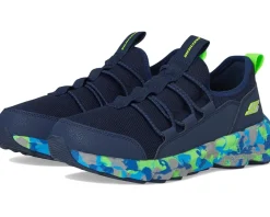 SKECHERS KIDS Elite Sport 403966L (Little Kid/Big Kid) Navy/Multi Best