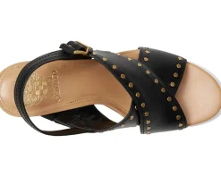 Women Vince Camuto Ellna Cross-band Wedge Sandals
