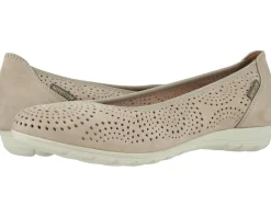 Mephisto Elsie Perf Light Taupe Bucksoft Sale