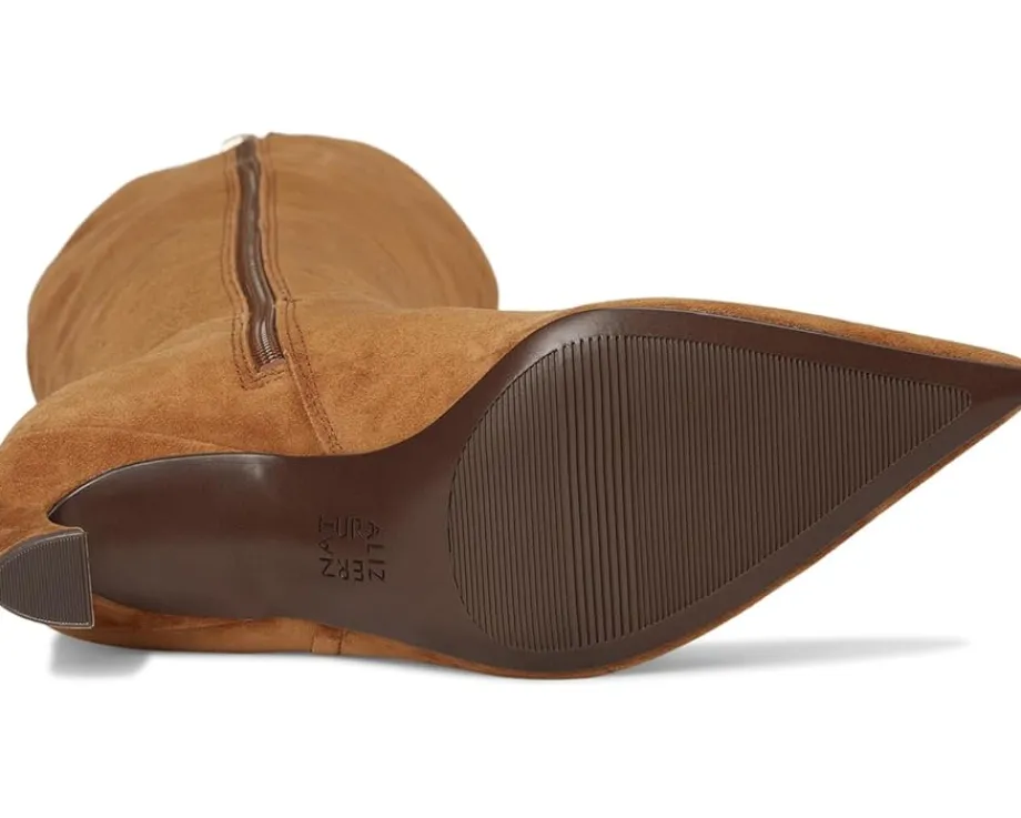 Naturalizer Boots|Boots<Emily Knee High Boots Dark Chestnut Brown Suede