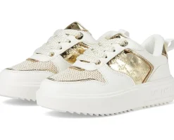 MICHAEL Michael Kors Kids Emmet Rumi (Little Kid/Big Kid) White/Gold Discount
