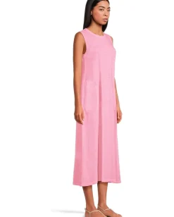 Dresses|Dresses|Elliott Lauren Enzyme Wash, Sleeveless Maxi Dress with Pockets Azalea